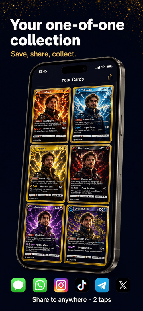 PokeFrame: AI Trading Card Generator image 2