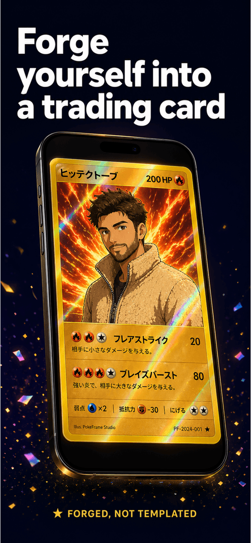 PokeFrame: AI Trading Card Generator image 3