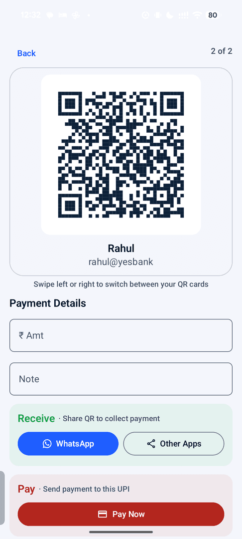 My UPI QR Codes - Apps on Google Play image 3