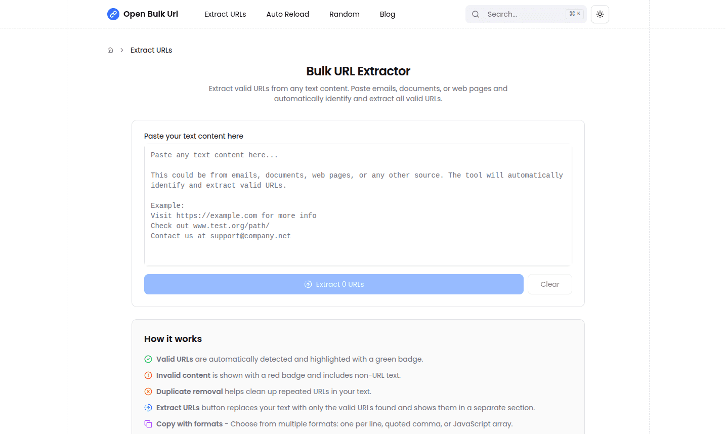 Open Bulk URL image 2