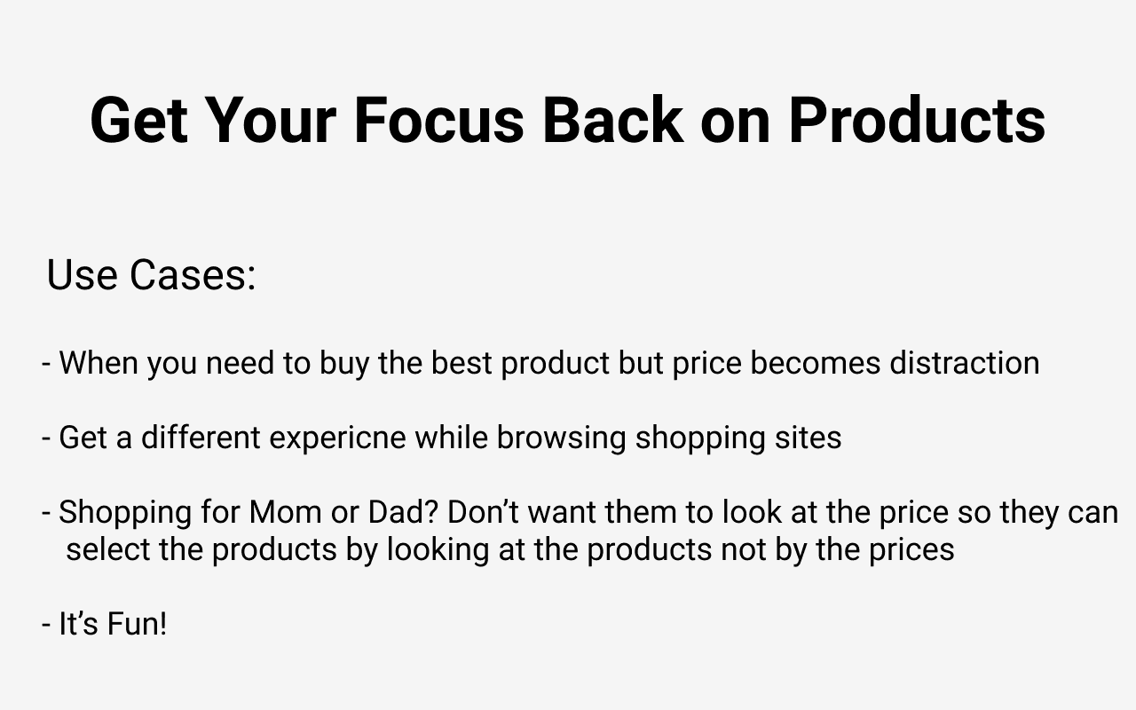 Shop with Family - Hide All Prices image 4