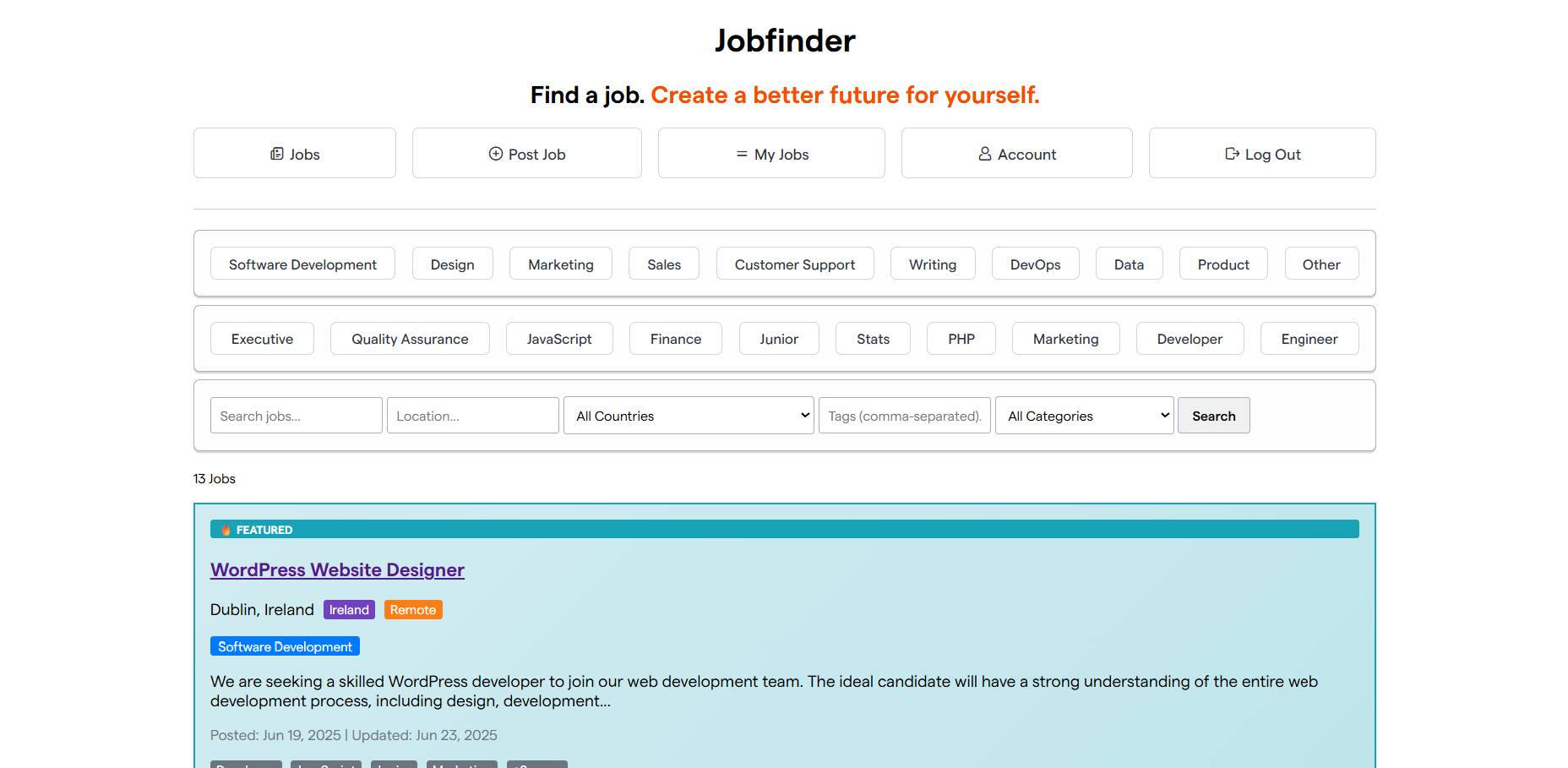 Jobfinder image 1