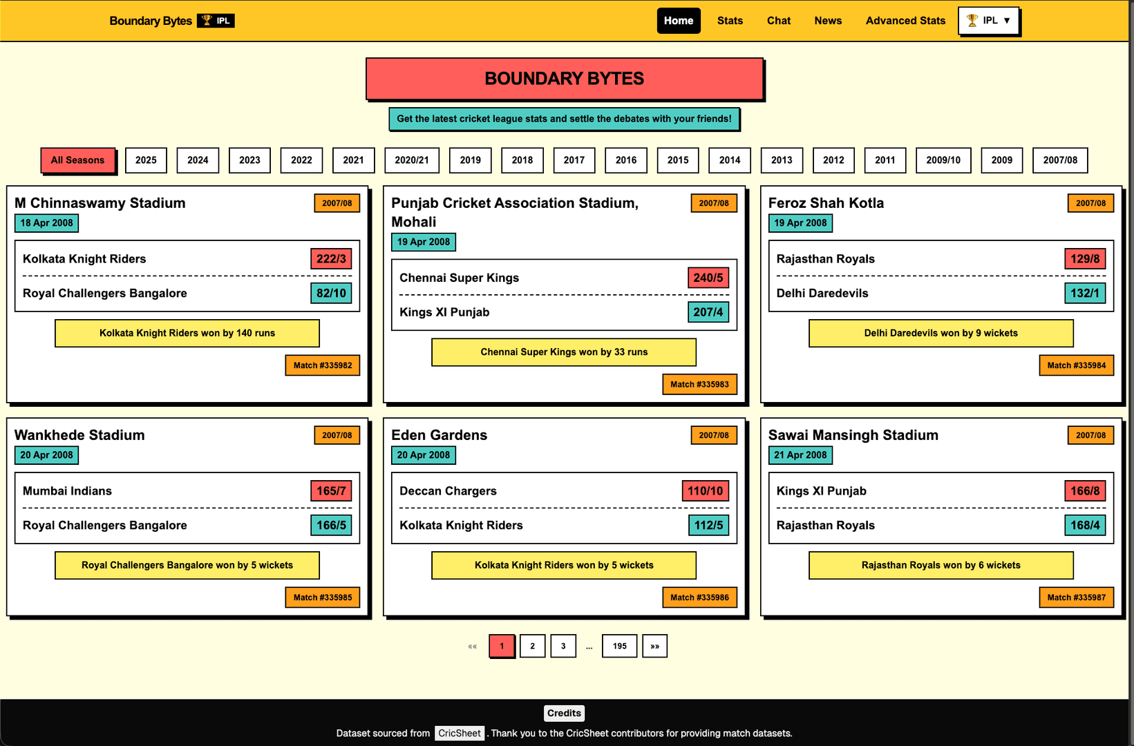 Boundary Bytes | Cricket Stats Query Platform image 2
