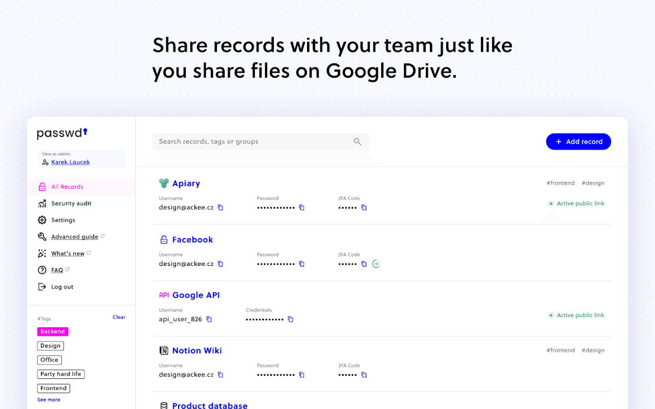 Passwd for Google Workspace image 2