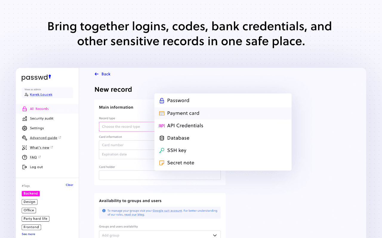 Passwd for Google Workspace image 3