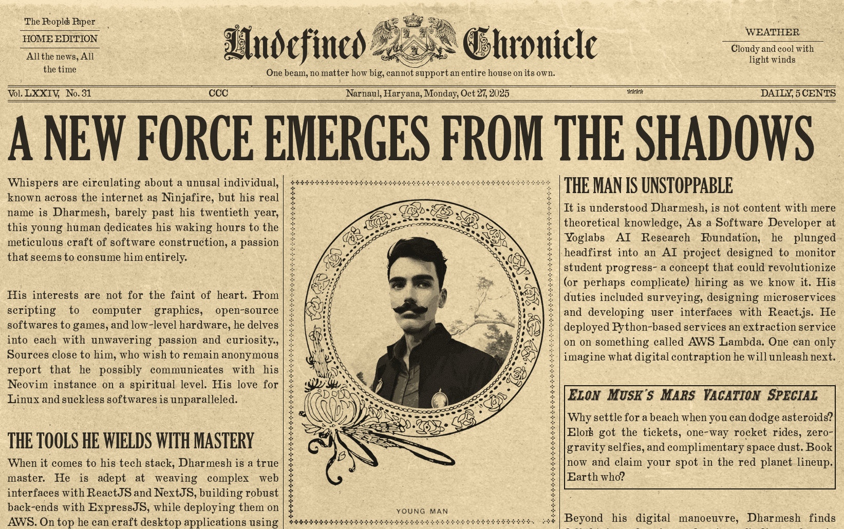 Newspaper Portfolio image 2