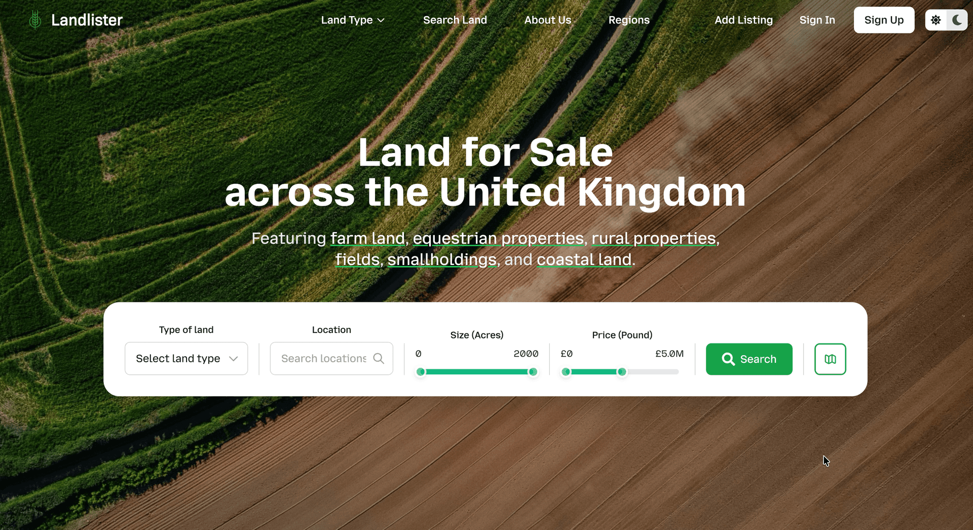 Landlister | Land for Sale UK image 1