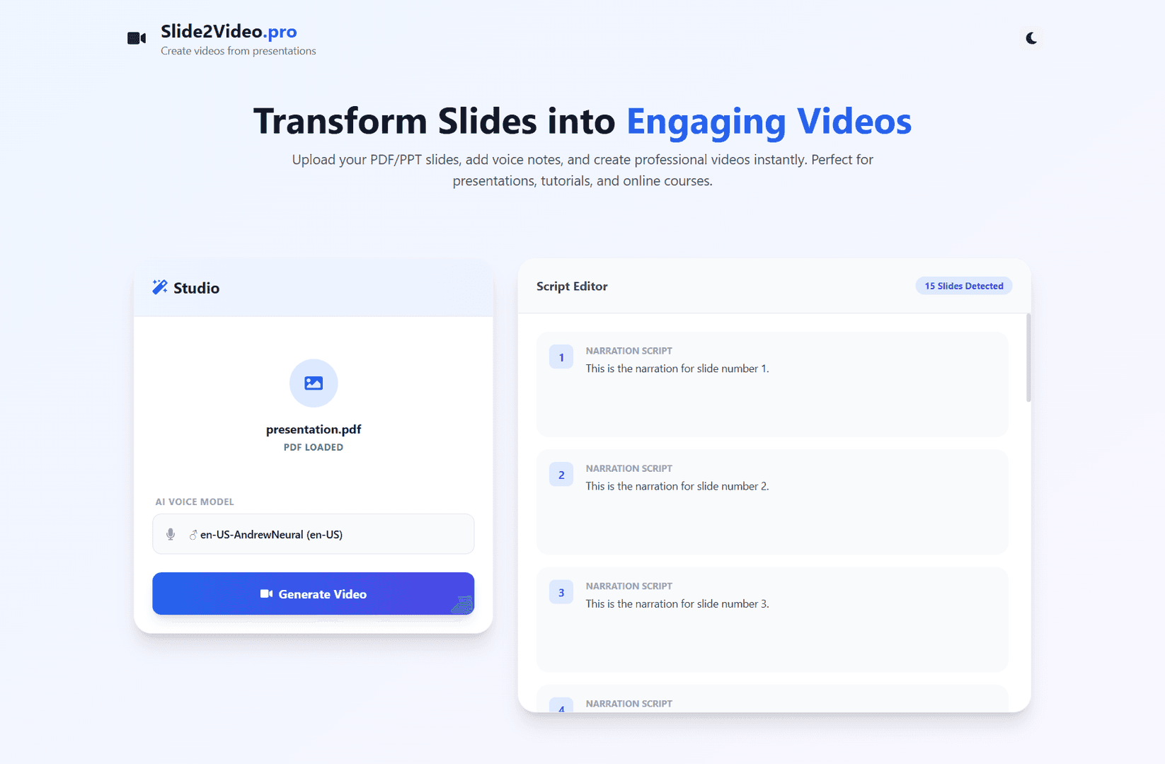 Slide2Video Pro | Create Videos from PDFs image 2