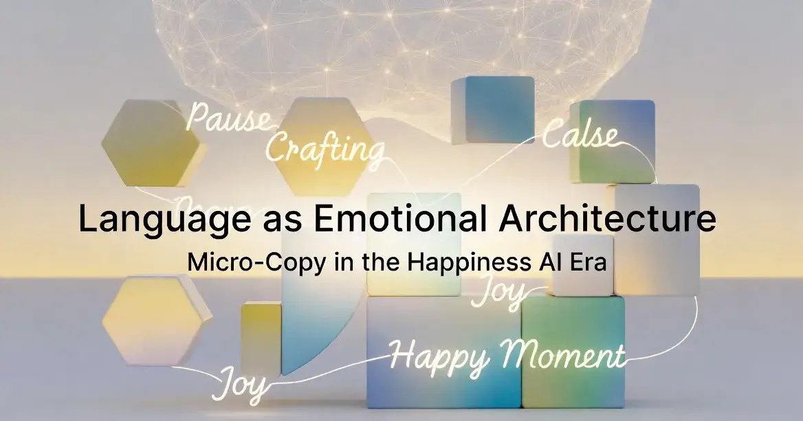 Language as Emotional Architecture: Micro-Copy in the Happiness AI Era