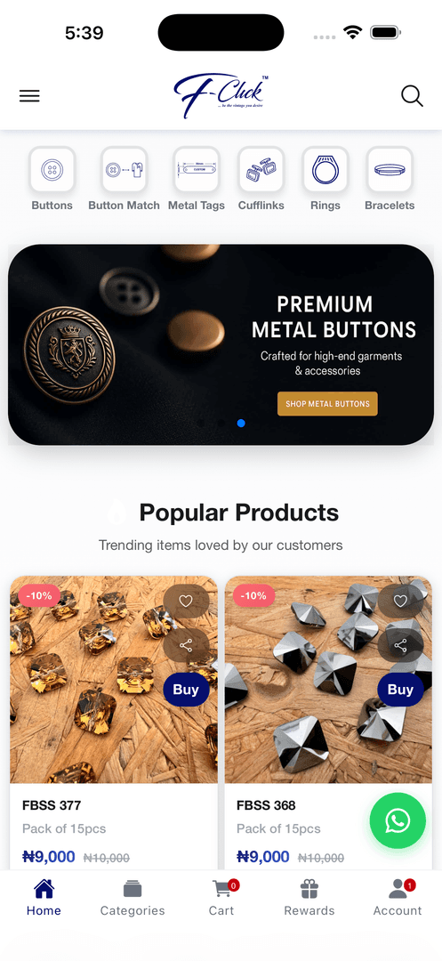 Fclick Global Shopping App image 2