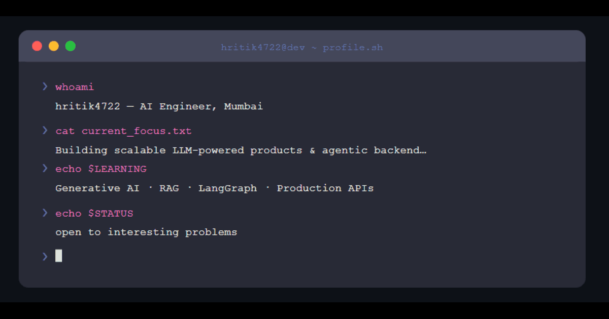 Terminal Card Generator - Github Profiles image 2