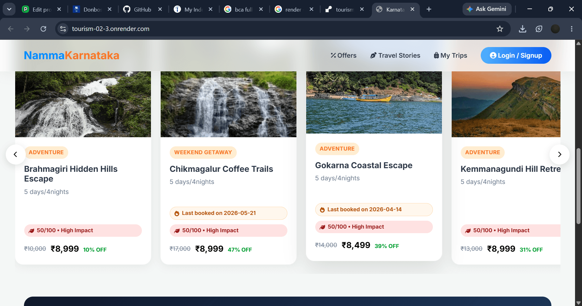 Karnataka Tourism Booking image 2