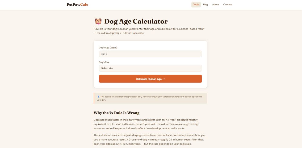 PetPawCalc image 3
