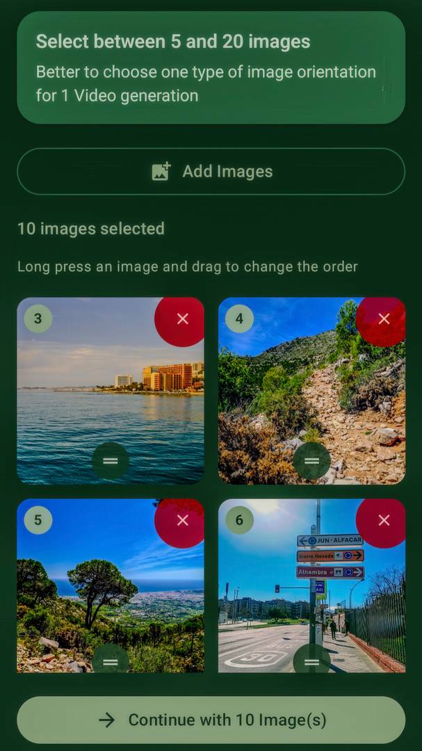 Travel Video Gen (Mobile app) image 3