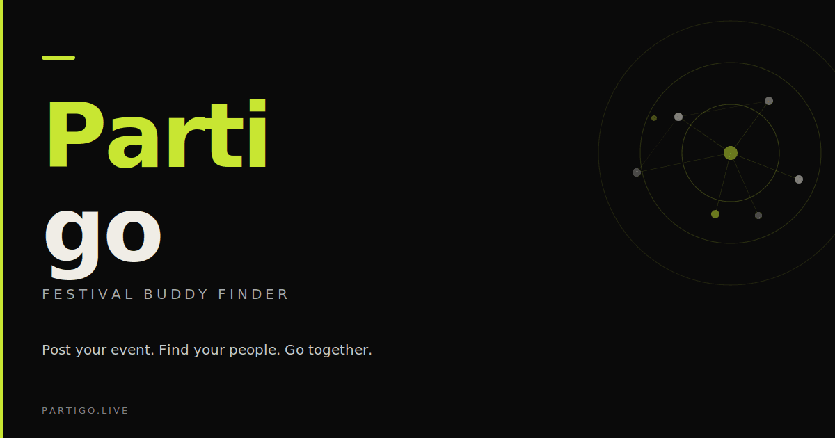 Partigo — Find Your Festival Buddy image 1