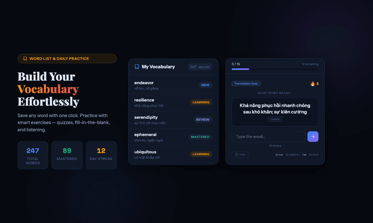 SubLingo - Learn Languages While You Watch image 4