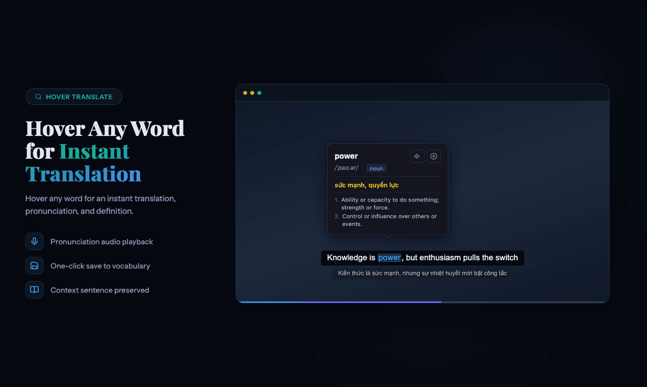 SubLingo - Learn Languages While You Watch image 5