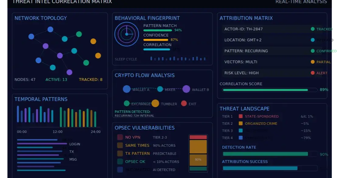 FROM TOR TO TRACEABLE: WHY 90% OF 'ANONYMOUS' Threat actors ARE ONE MISTAKE AWAY FROM EXPOSURE
