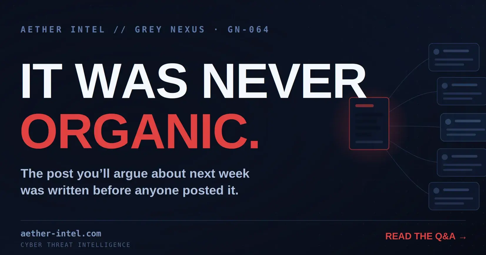 Someone Decided What Millions Would Think Next Week