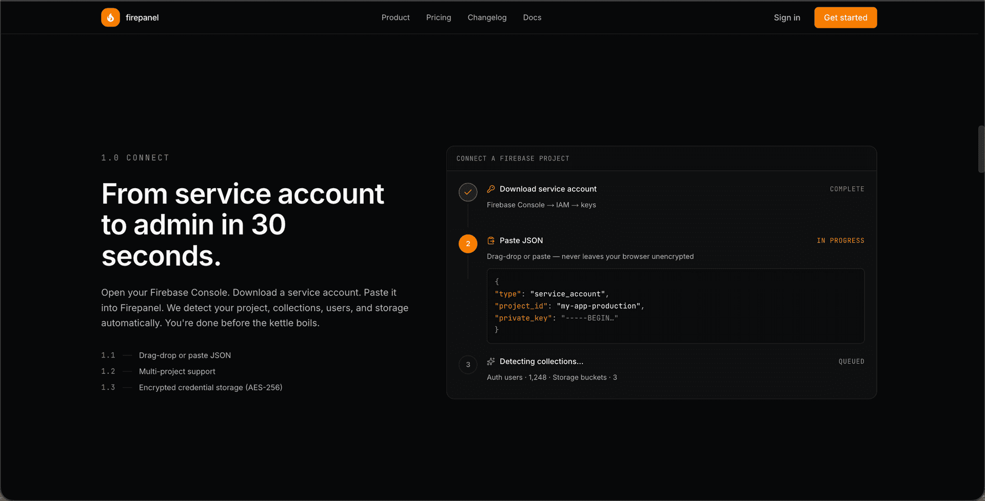 Firepanel — The Firebase admin panel image 3