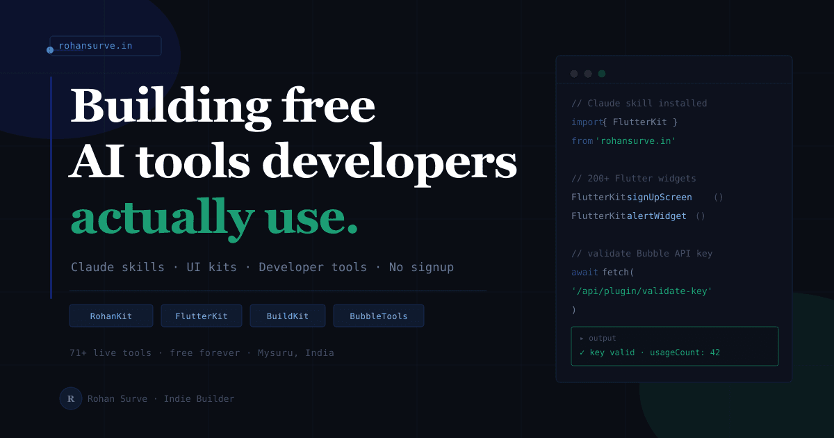 Free Online Tools for Developers image 1