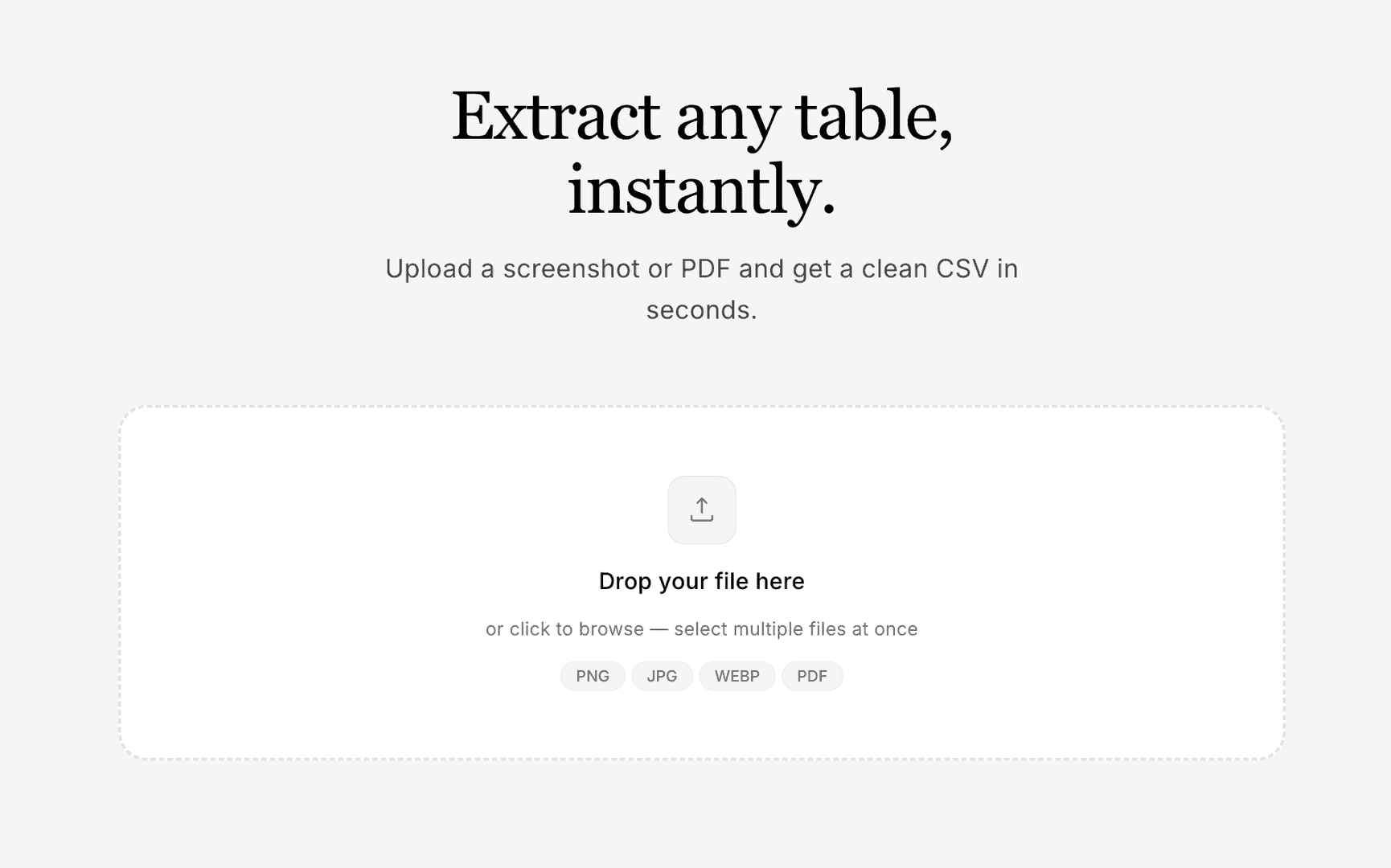 ExtracTable image 2