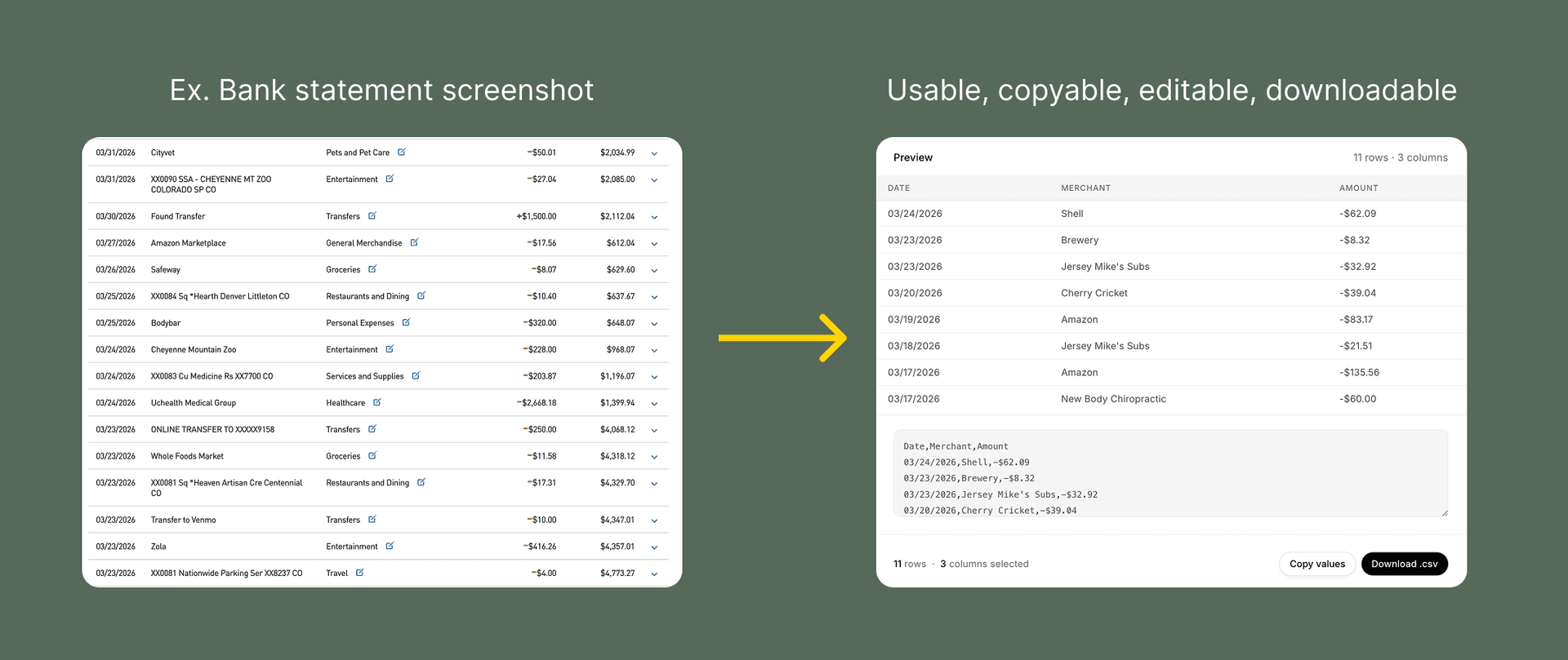 ExtracTable image 4