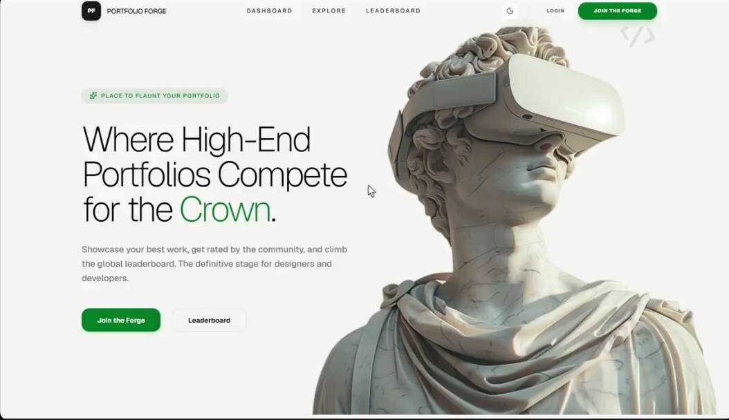 Portfolio Forge | Discover & Rank Portfolios image 2