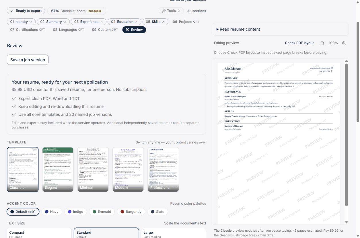 ResumeForU image 3