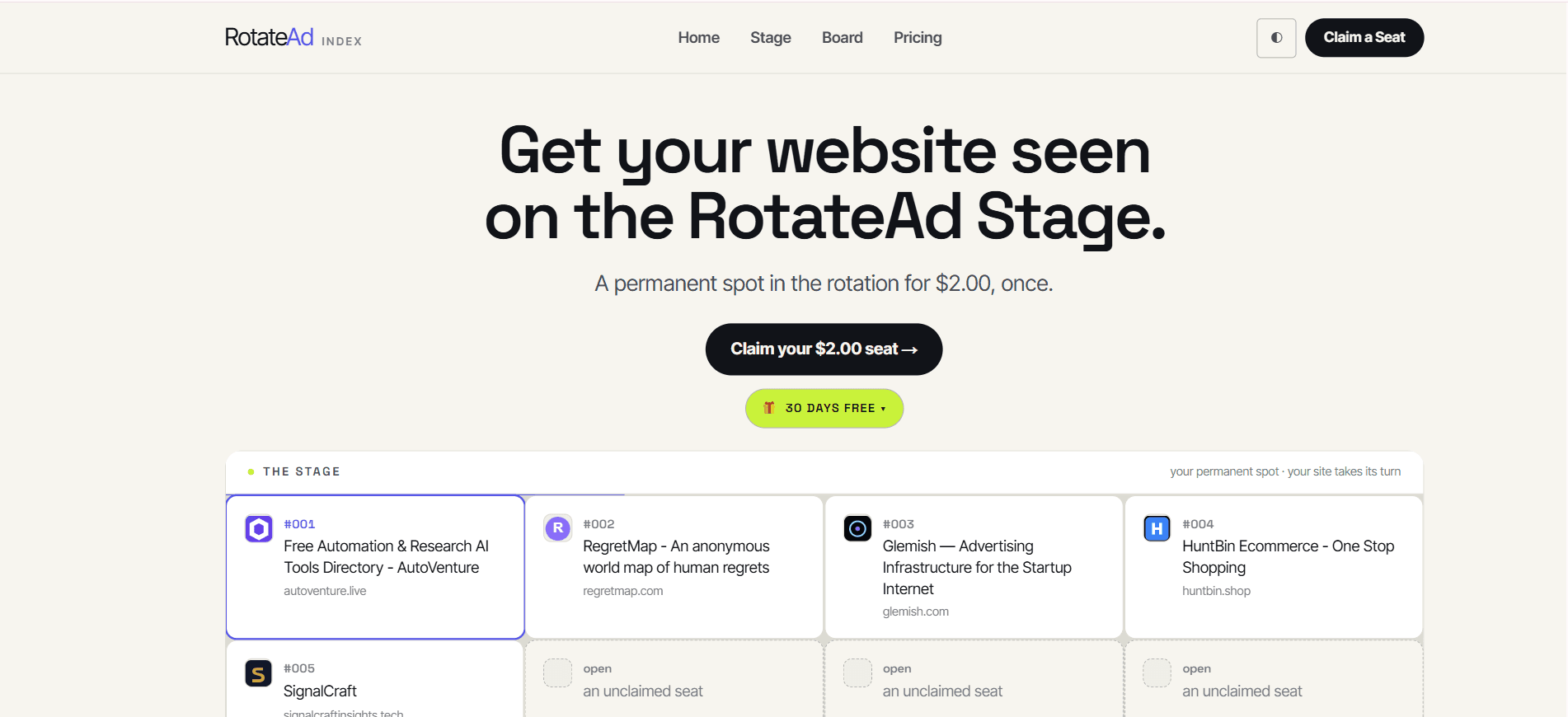 RotateAd — Advertising Network for Websites image 2