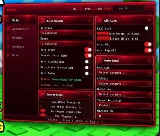 🥚 ShellRaid — Break & Steal An Egg Script