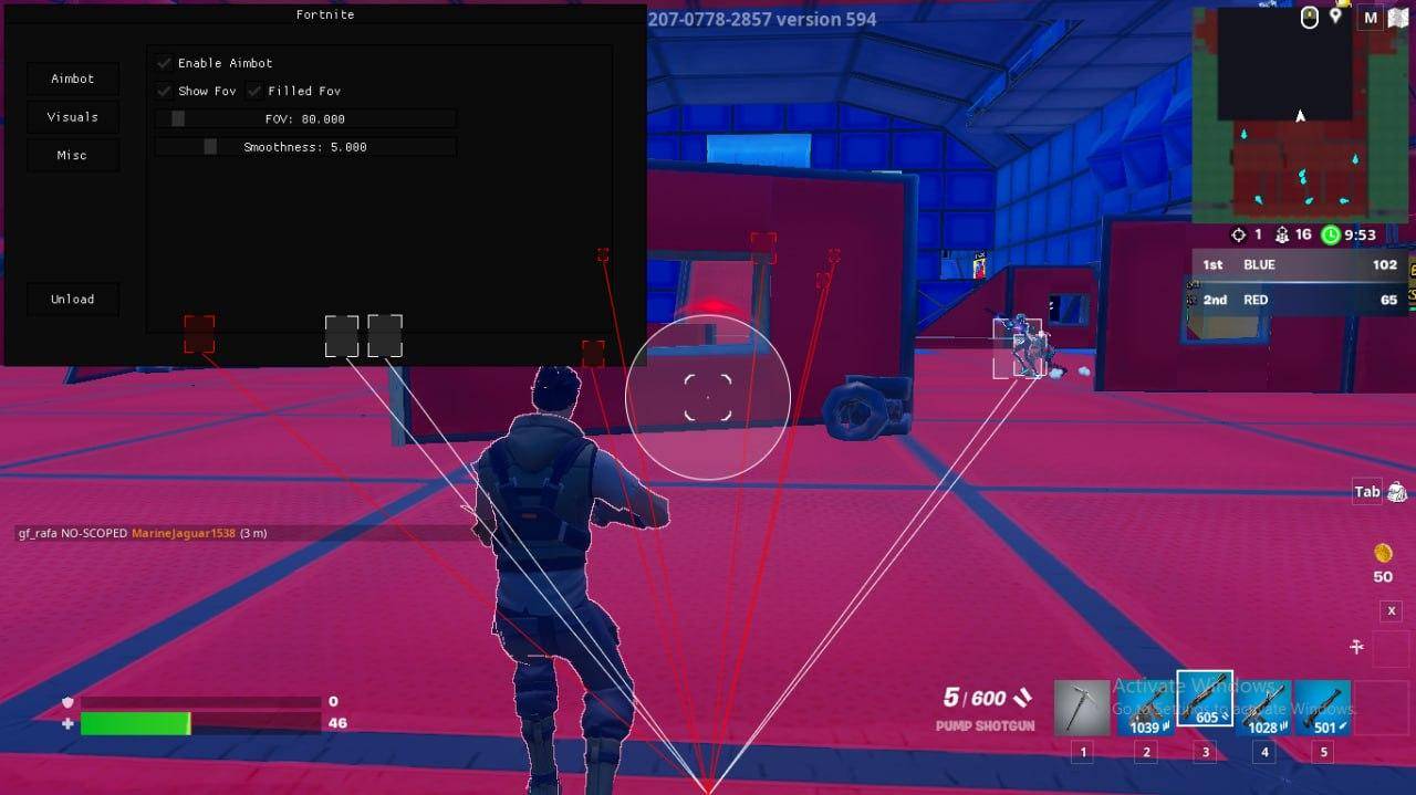VortexFN — Undetected Aimbot + Glow ESP image 2