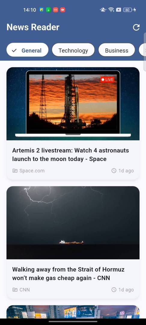 New Reader App
