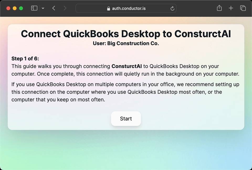 Conductor: QuickBooks Desktop API image 4