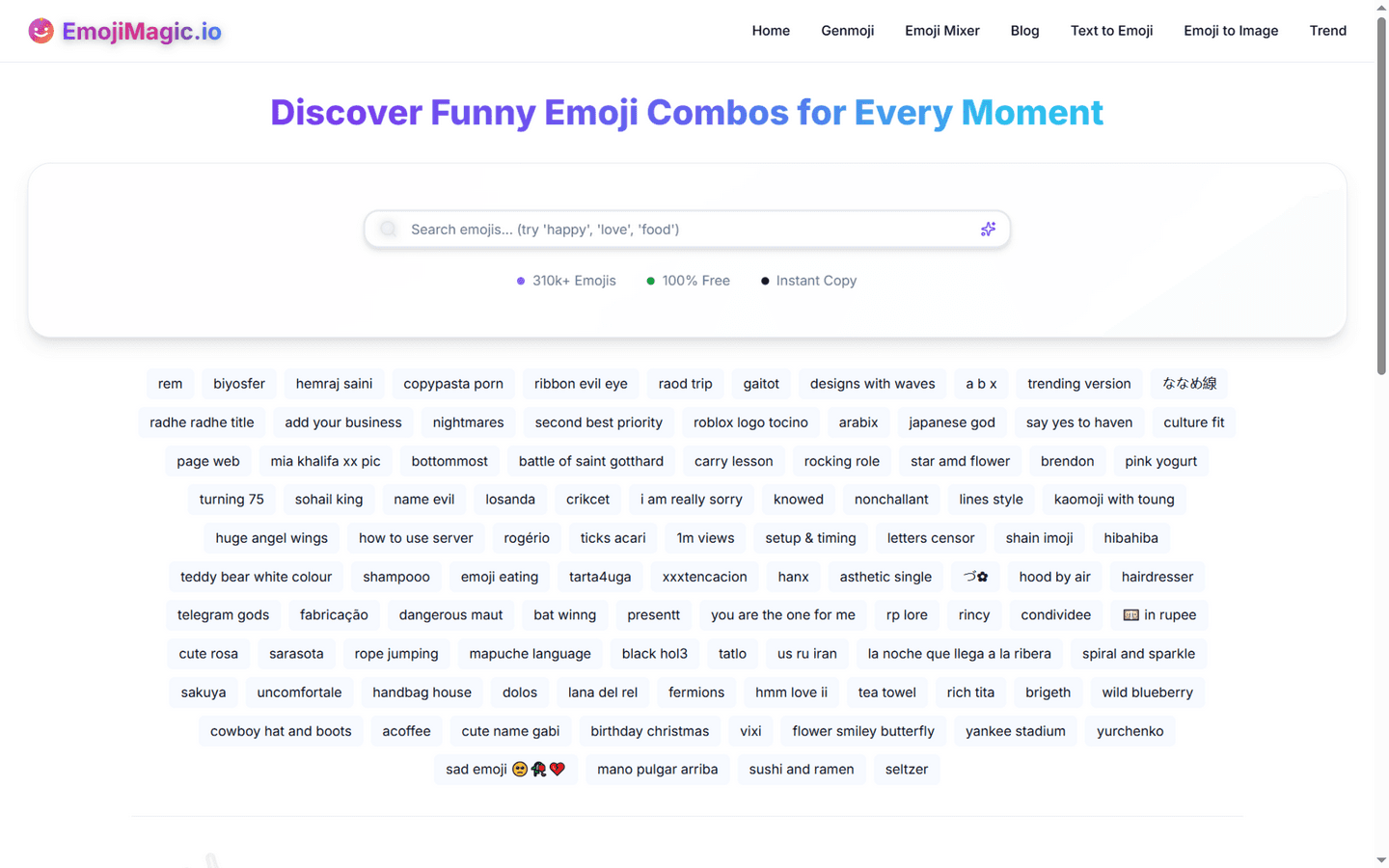 EmojiMagic.io - Beautiful Emoji Database image 2