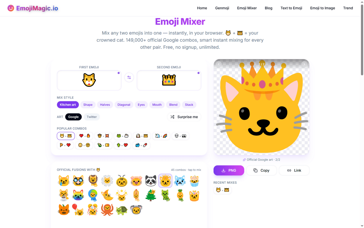 EmojiMagic.io - Beautiful Emoji Database image 3