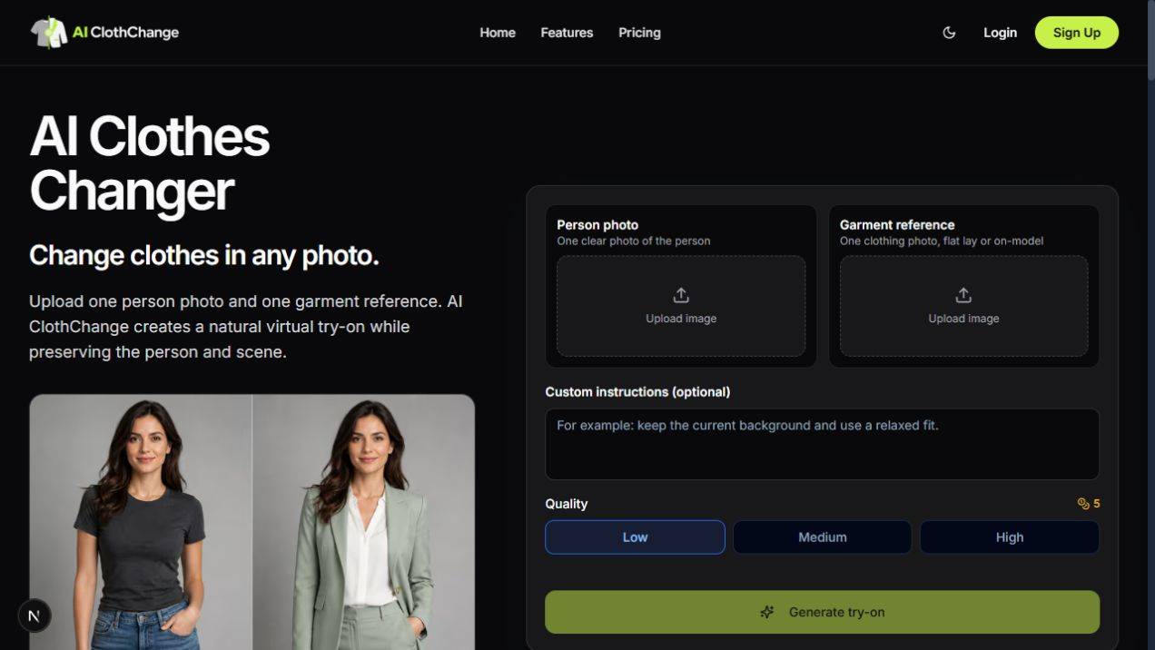 AI ClothChange image 2