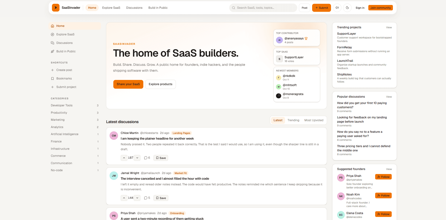 The home of SaaS builders image 2
