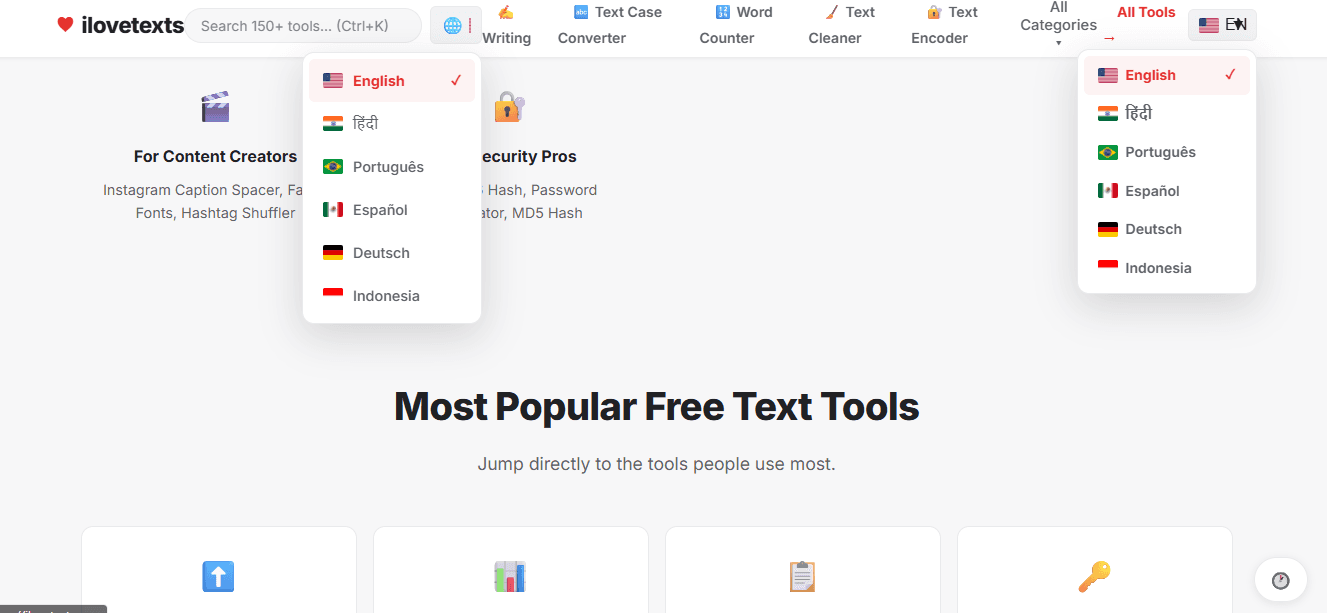 ilovetexts — 100+ Free Online Text Tools image 2