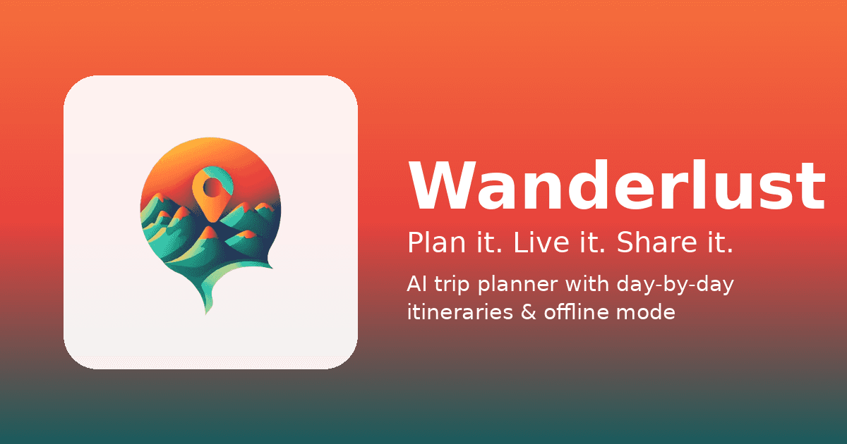 Wanderlust App image 1