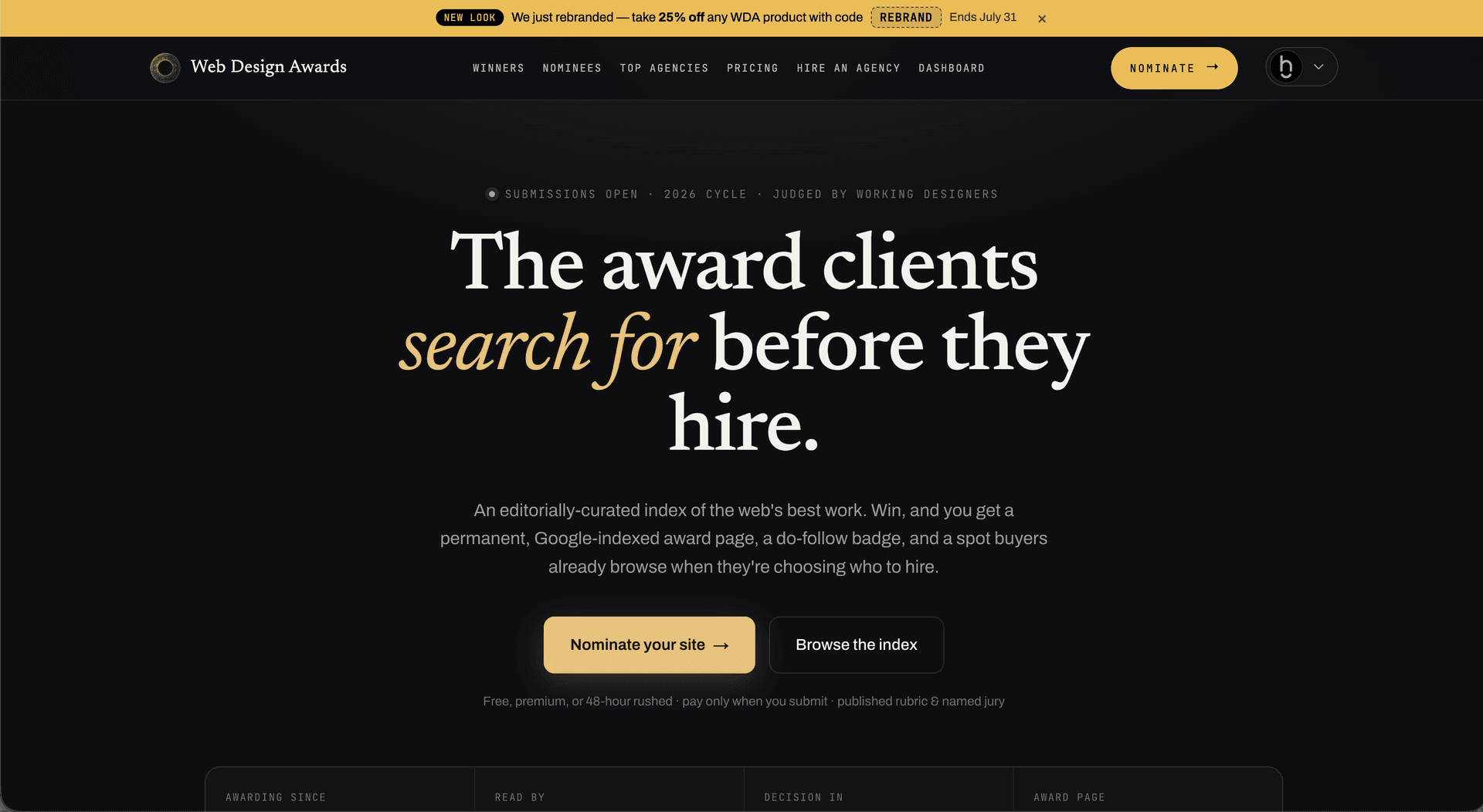 Web Design Awards image 1