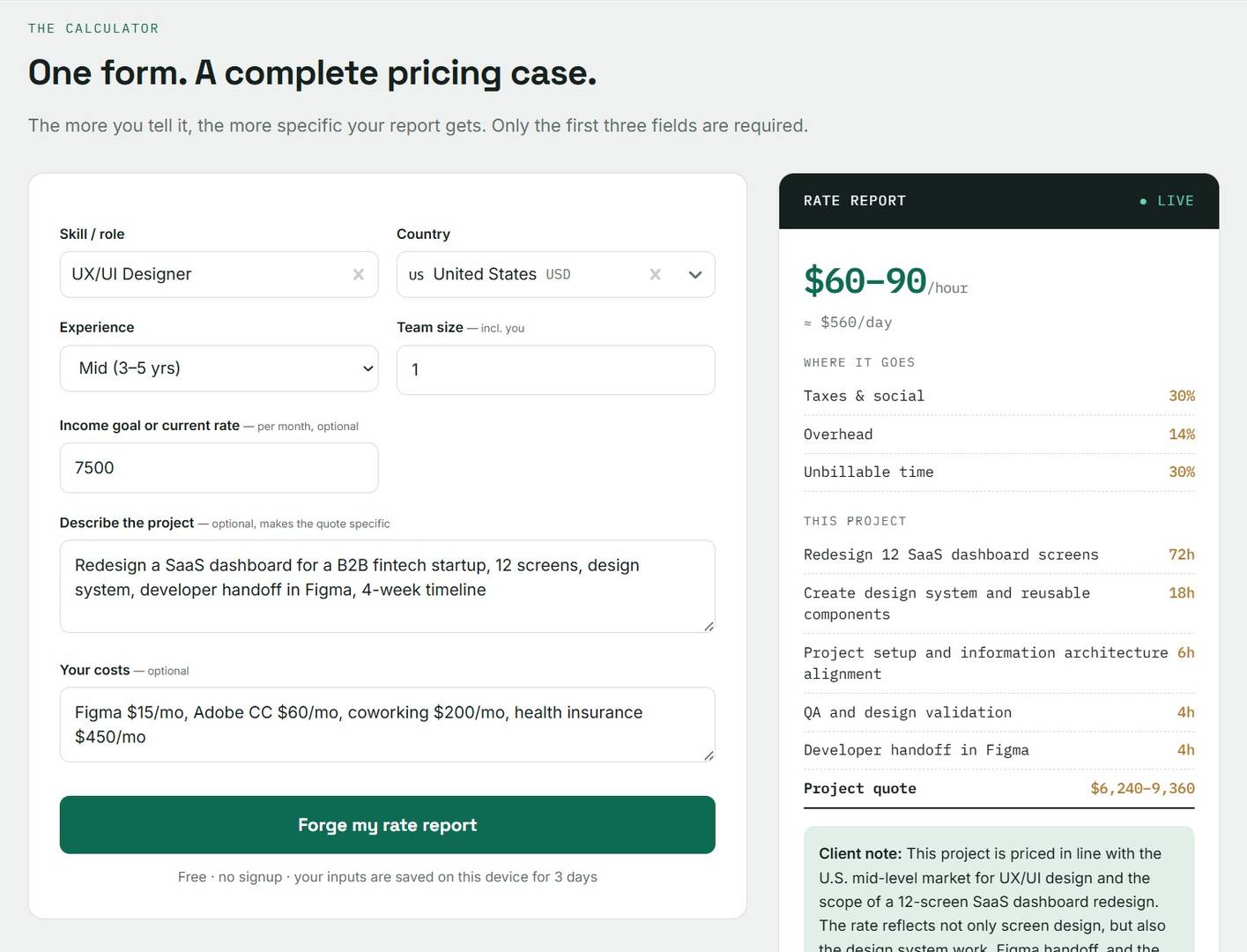 RateForge image 3