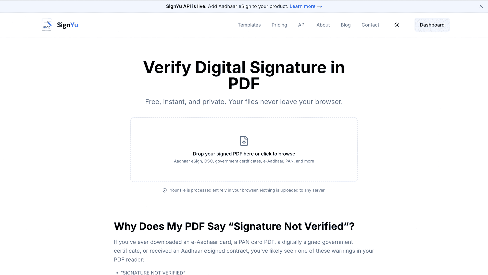 Aadhaar eSign Documents Online | SignYu image 2