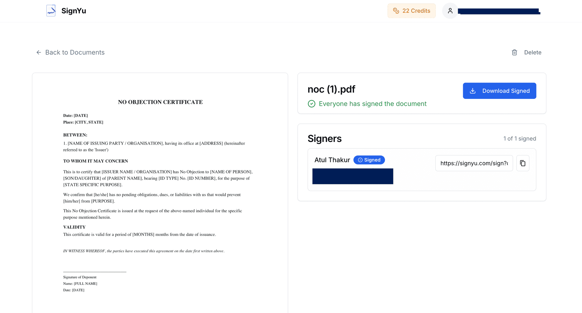 Aadhaar eSign Documents Online | SignYu image 3