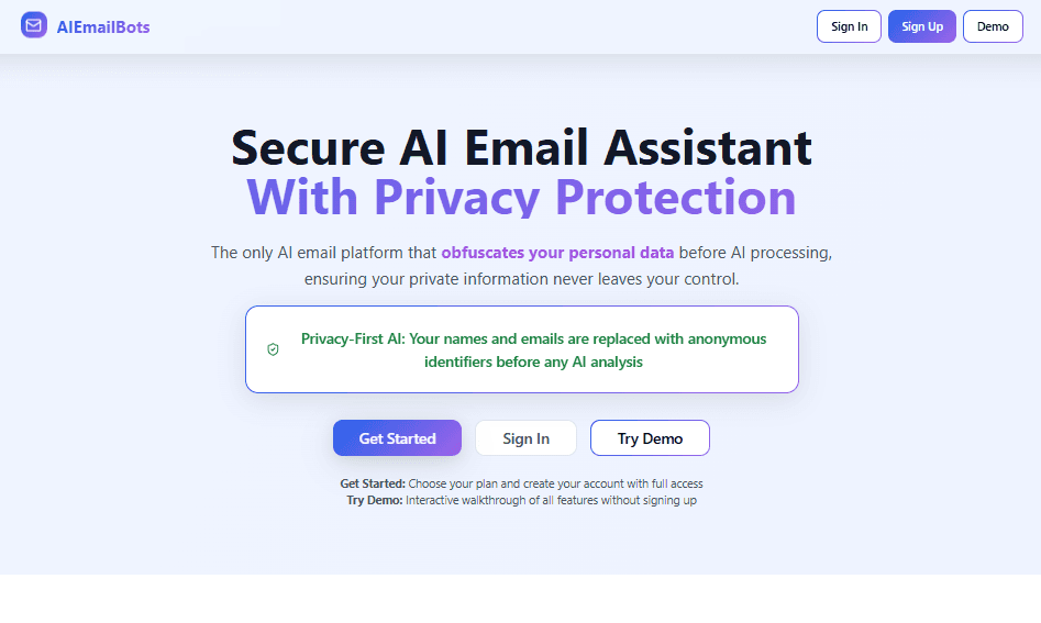 AIEmailBots - AI-Powered Email image 1