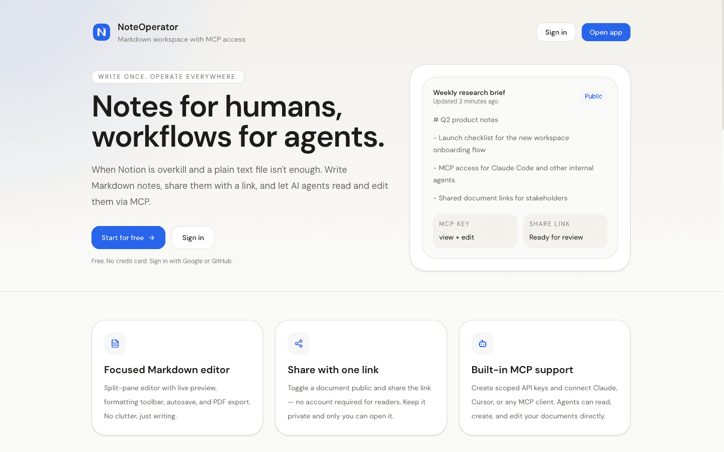 NoteOperator image 1