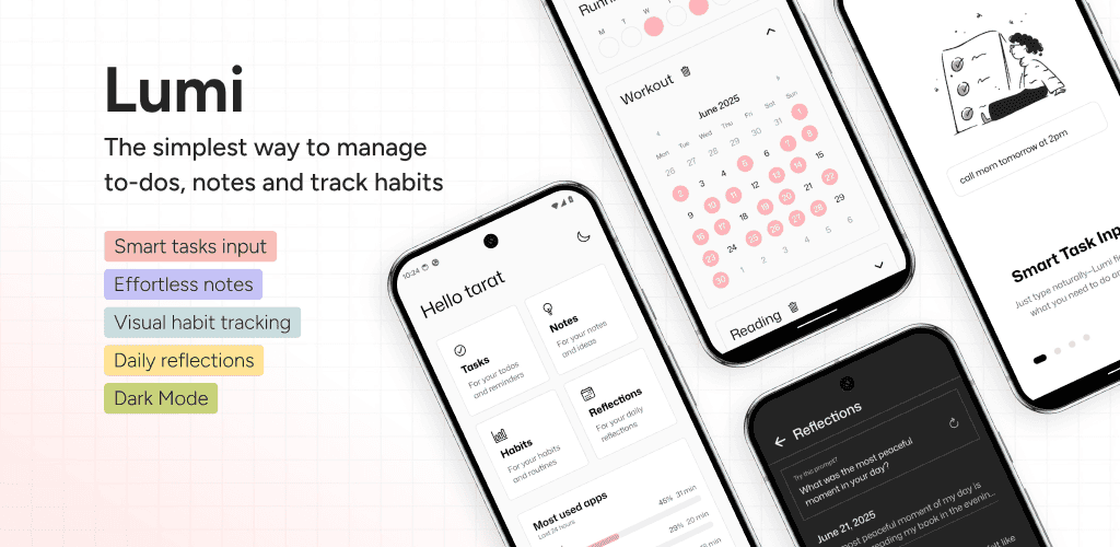 Lumi - Planner & Habit Tracker image 1