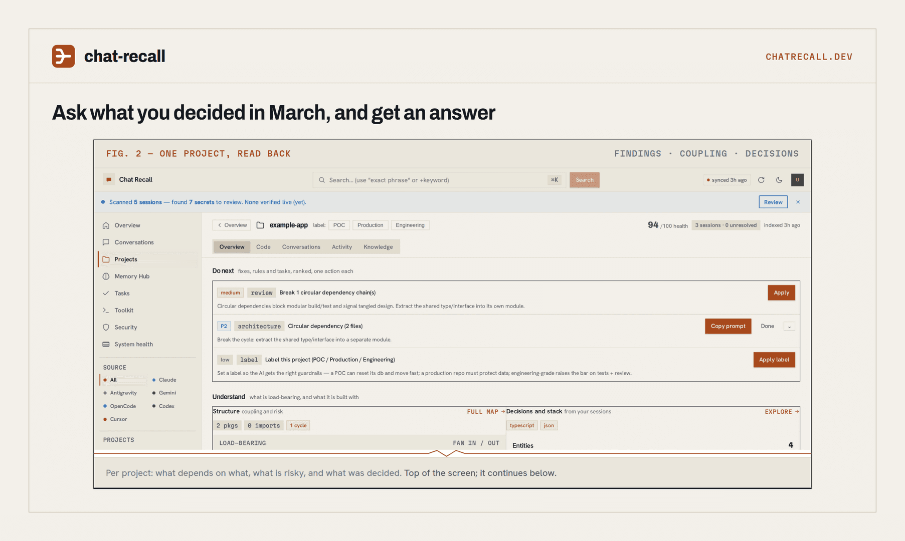 chat-recall: cross ai knowledge,security etc image 4
