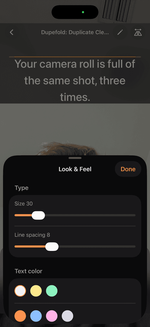 Cue Teleprompt — iOS App for Content Creators image 4