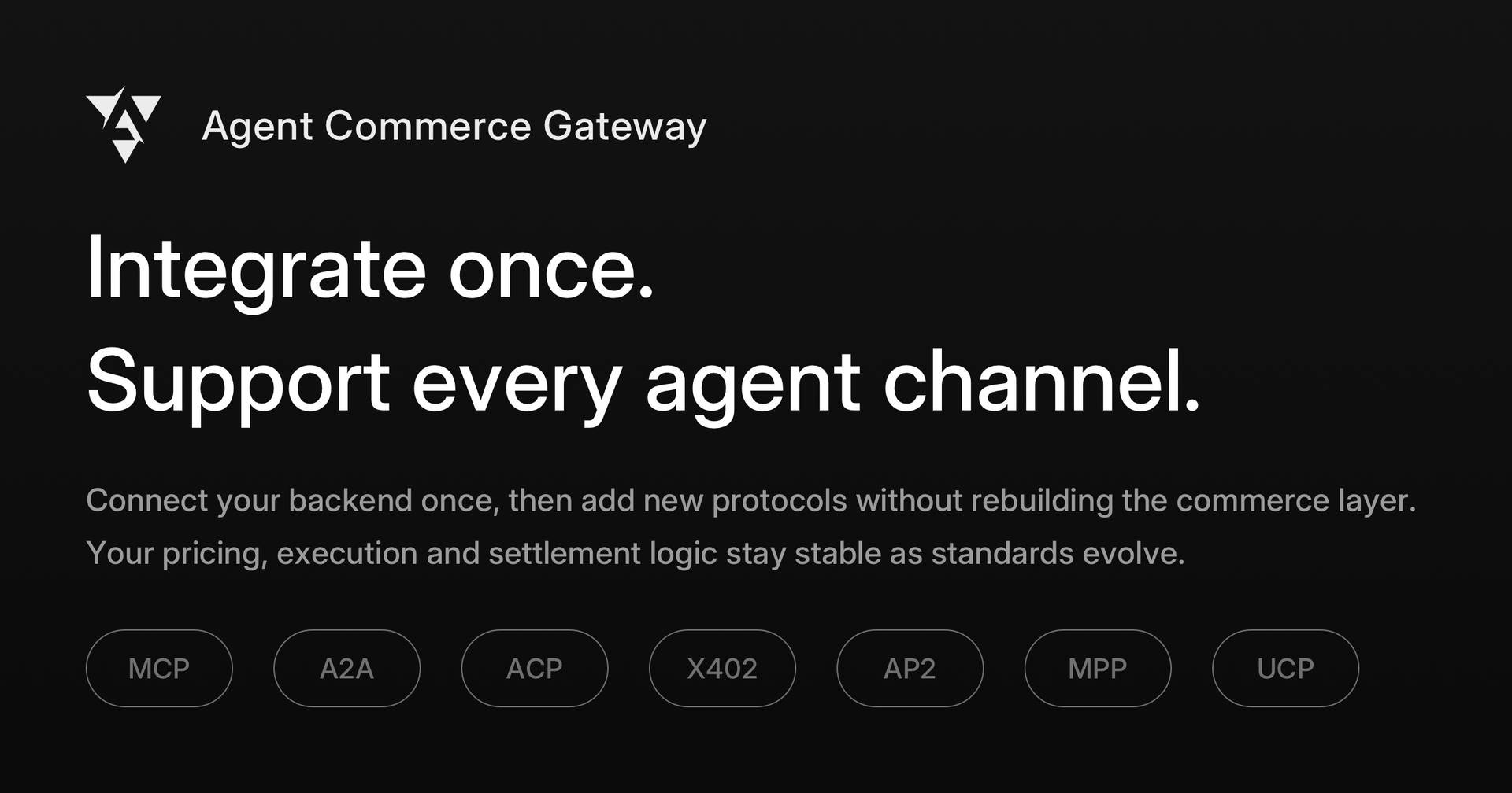 Agent Commerce Gateway image 2